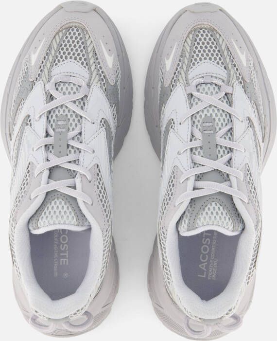 Lacoste L003 Neo Sneakers grijs Textiel