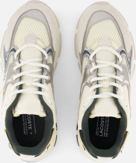 Lacoste L003 Neo Sneakers wit Textiel