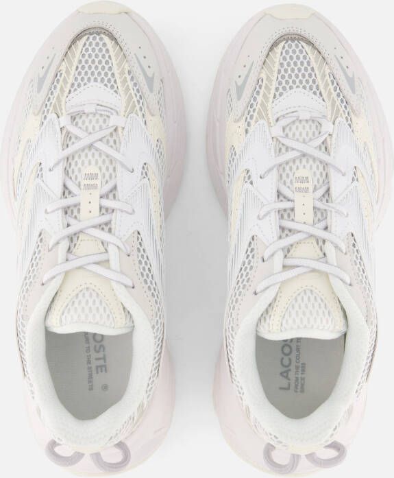 Lacoste L003 Neo Sneakers wit Textiel