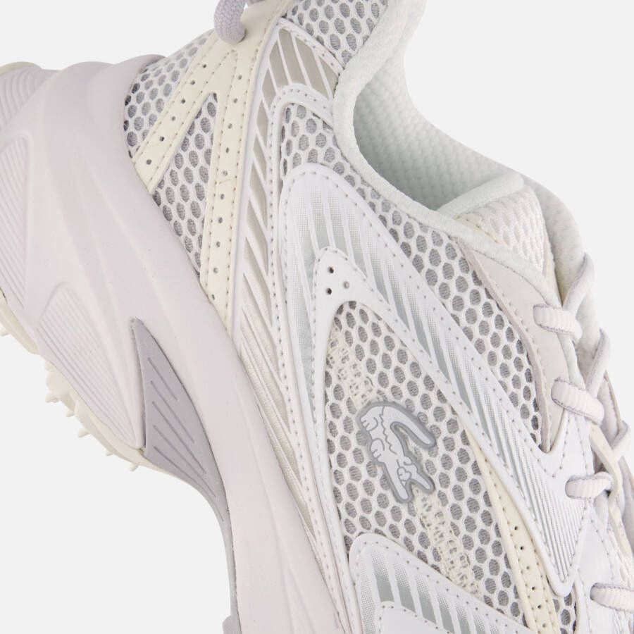 Lacoste L003 Neo Sneakers wit Textiel