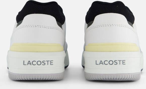 Lacoste Lineshot Sneakers wit Leer