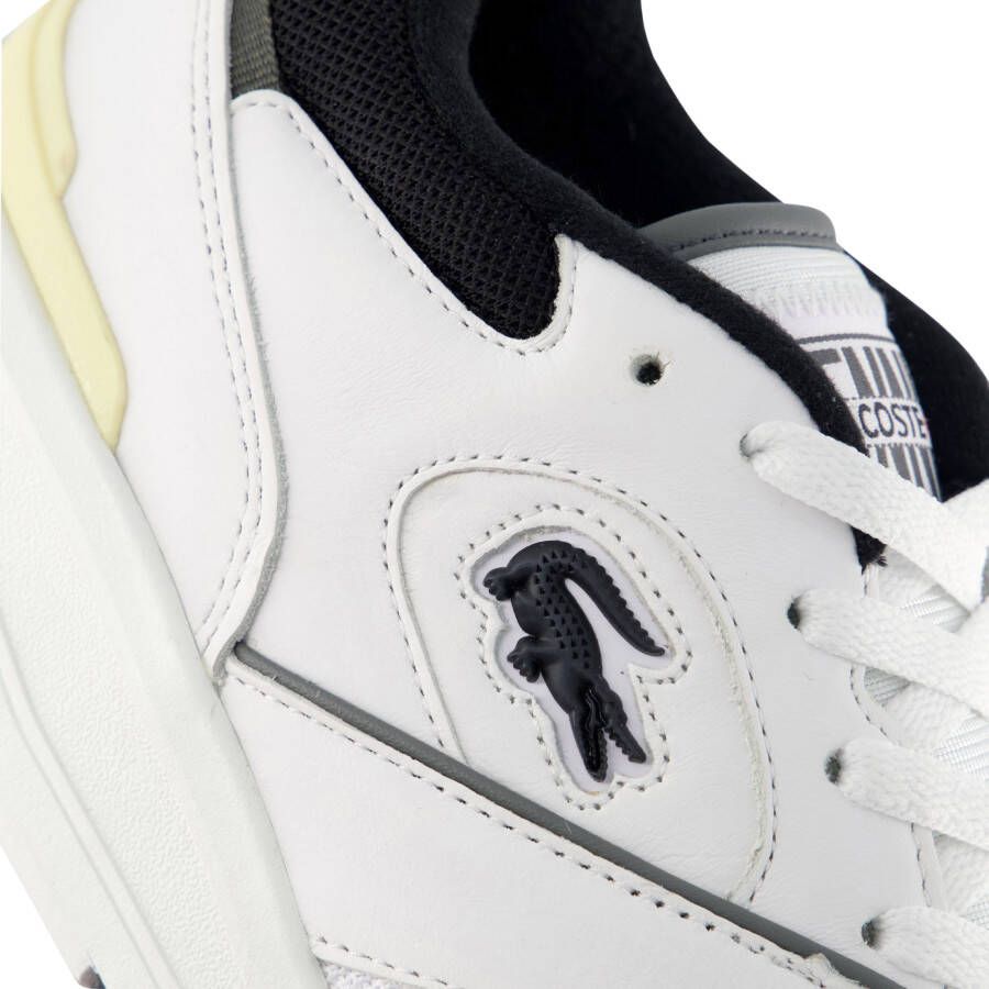 Lacoste Lineshot Sneakers wit Leer