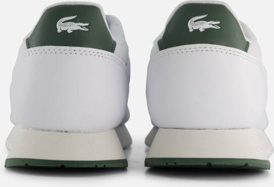 Lacoste Linetrack WT Sneakers wit Imitatieleer