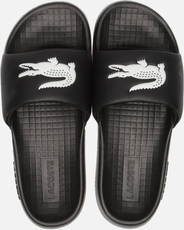 Lacoste Serve 1.0 Slippers zwart Textiel