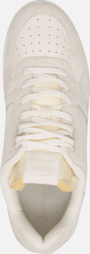 Lacoste T-clip Sneakers Wit Leer