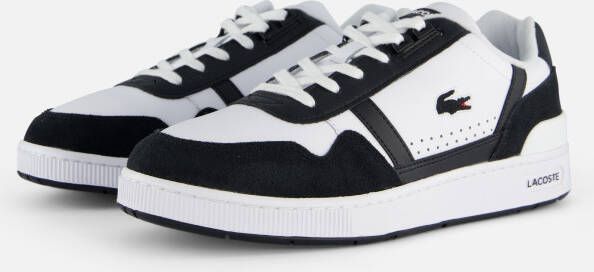 Lacoste T-Clip Sneakers wit Leer