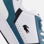 Lacoste T-Clip Heren Sneakers Wit Groen - Thumbnail 9