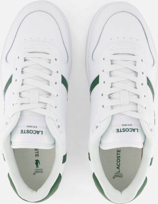 Lacoste T-Clip Sneakers wit Textiel