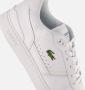 Lacoste T-clip Heren Schoenen Wit Maat: 40.5 Leer Foot Locker - Thumbnail 9