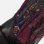 Lazamani Handgemaakte zwarte leren laars in westerse stijl voor dames Meerkleurig Dames - Thumbnail 11
