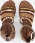 Lazamani Gladiator Sandalen bruin Synthetisch Dames - Thumbnail 3