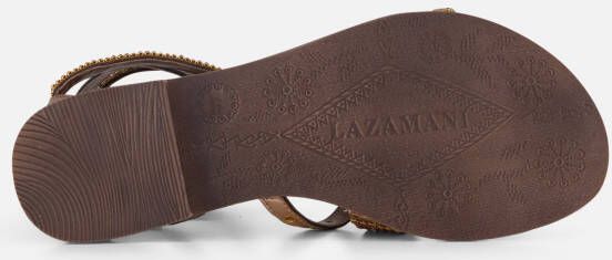 Lazamani Gladiator Sandalen bruin Synthetisch
