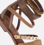 Lazamani Gladiator Sandalen bruin Synthetisch Dames - Thumbnail 5