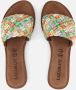 Lazamani Raffia Slippers wit Synthetisch Dames - Thumbnail 3