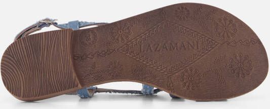 Lazamani Sandalen blauw Synthetisch