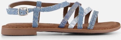 Lazamani Sandalen blauw Synthetisch
