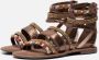 Lazamani Dames Sandalen 75.406 Copper - Thumbnail 8