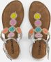 Lazamani Harper Leren Dames Sandalen Multi - Thumbnail 4