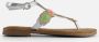 Lazamani Harper Leren Dames Sandalen Multi - Thumbnail 7
