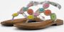 Lazamani Harper Leren Dames Sandalen Multi - Thumbnail 9