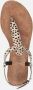 Lazamani 75.611 leren sandalen met panterprint - Thumbnail 11