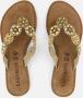 Lazamani Slippers beige Leer Dames - Thumbnail 4