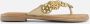 Lazamani Slippers beige Leer Dames - Thumbnail 6