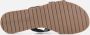Lazamani zwarte leren slipper Zwart Leer Leren slippers Dames - Thumbnail 7