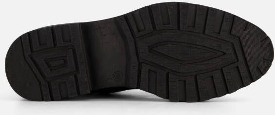 Lazamani Metallic Veterboots grijs Leer