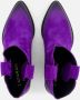 Lazamani Dames Enkellaarsjes 55.103 Purple - Thumbnail 4