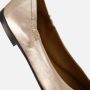 Linea zeta Ballerina's goud Leer - Thumbnail 6
