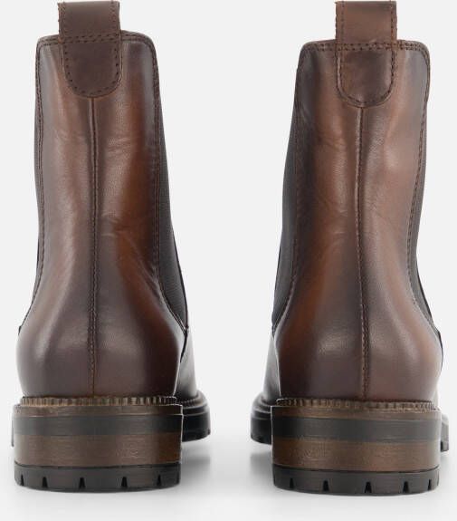 Linea Zeta Chelsea boots cognac Leer