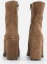 Linea zeta Enkellaarsjes taupe Suede - Thumbnail 2