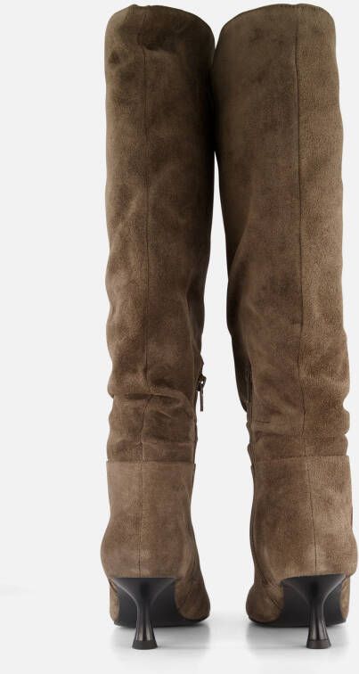 Linea Zeta lange laarzen taupe