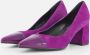 Linea zeta Pumps paars Suede - Thumbnail 2