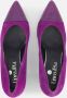 Linea zeta Pumps paars Suede - Thumbnail 4