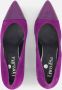 Linea Zeta Pumps paars Suede - Thumbnail 4