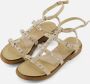 Linea zeta Sandalen beige Suede - Thumbnail 3