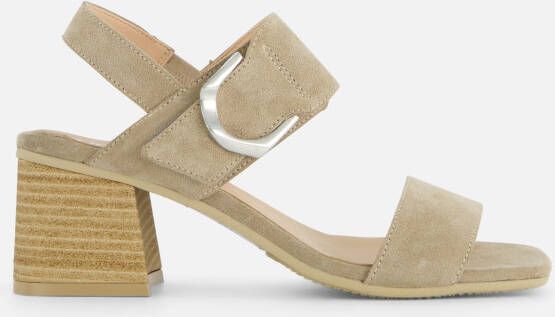 Linea Zeta Sandalen beige Suede