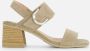 Linea zeta Sandalen beige Suede - Thumbnail 11