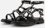 Linea zeta Sandalen zwart Leer - Thumbnail 3