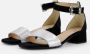 Linea zeta Sandalen zwart suede - Thumbnail 3