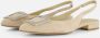 Linea zeta Slingback Ballerina's beige Suede - Thumbnail 3