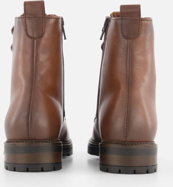 Linea Zeta Veterboots cognac Leer