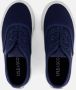 Lyle & Scott Wick Sneakers blauw Canvas - Thumbnail 4