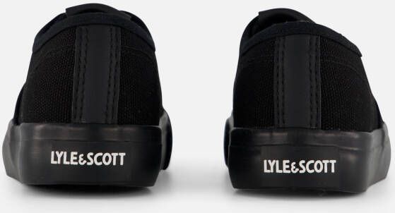 Lyle & Scott Wick Sneakers zwart Canvas