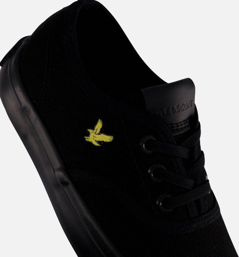 Lyle & Scott Wick Sneakers zwart Canvas