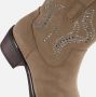 Marco Tozzi Cowboylaarzen taupe Textiel Dames - Thumbnail 8