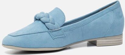 marco tozzi Loafers blauw Textiel