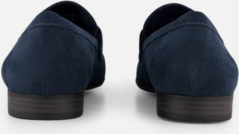 marco tozzi Instappers blauw Textiel